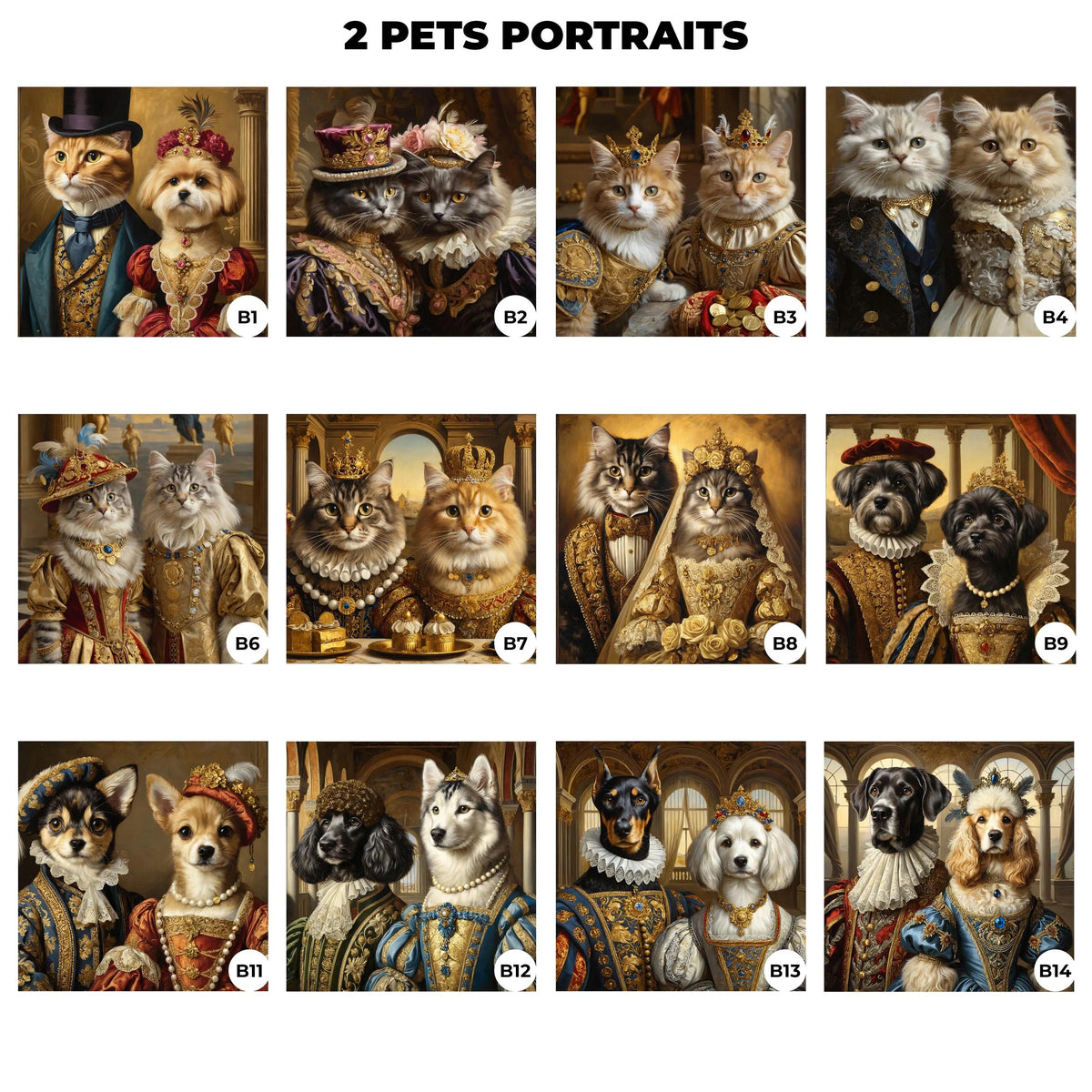 Custom Renaissance Pet Portrait — photo 5 of 11