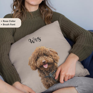 Custom Pet Pillow Using Pet Photo & Name — photo 7 of 11