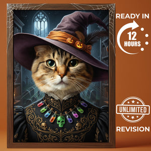 Custom Halloween Pet Portrait — photo 6 of 11