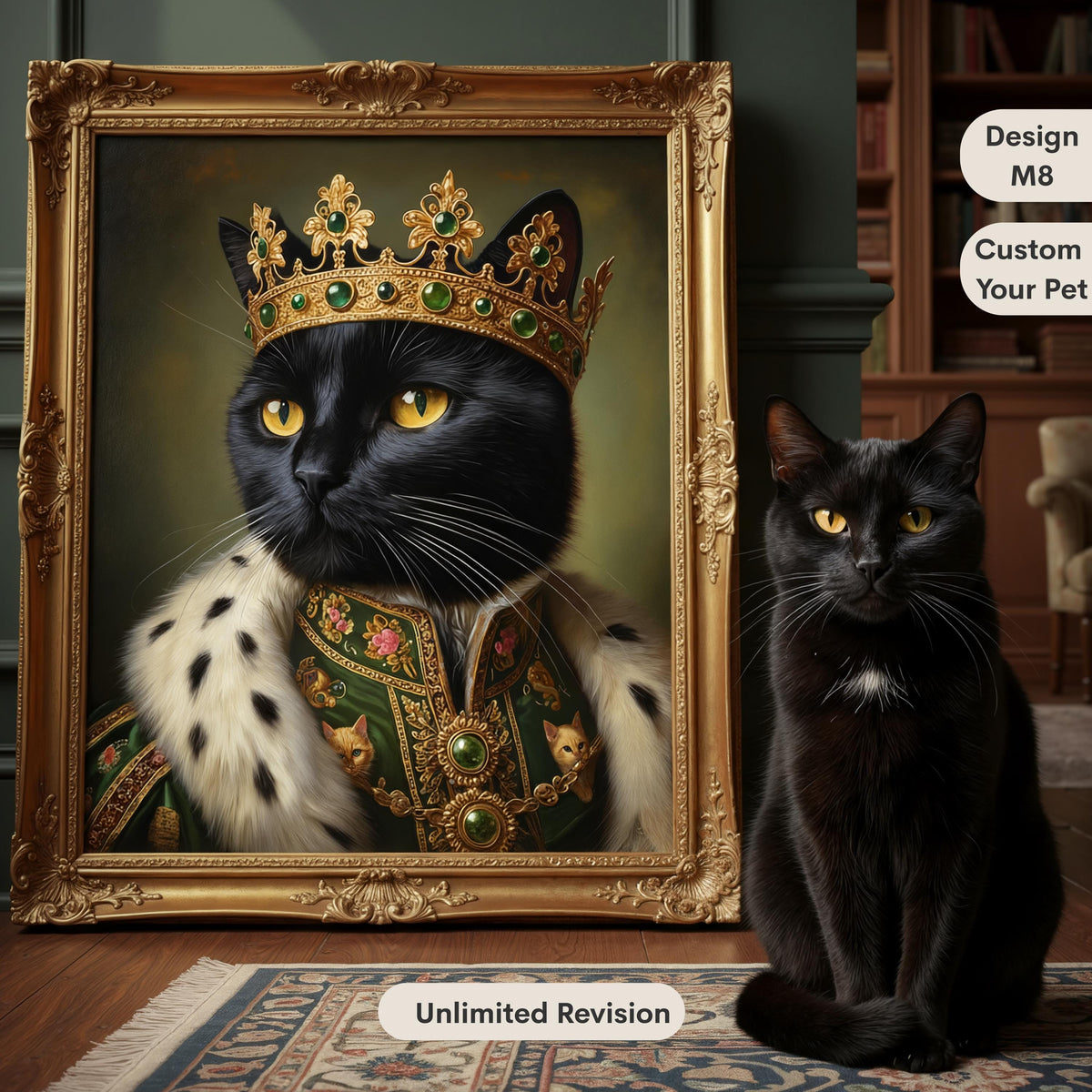 Custom Royal Pet Portrait — photo 3 of 11