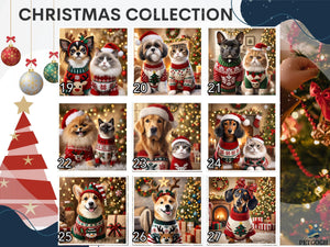 Christmas Pet Portrait from Photo — photo 7 of 11