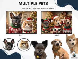 Christmas Pet Portrait from Photo — photo 7 of 11