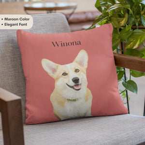 Custom Pet Pillow Using Pet Photo & Name — photo 7 of 11
