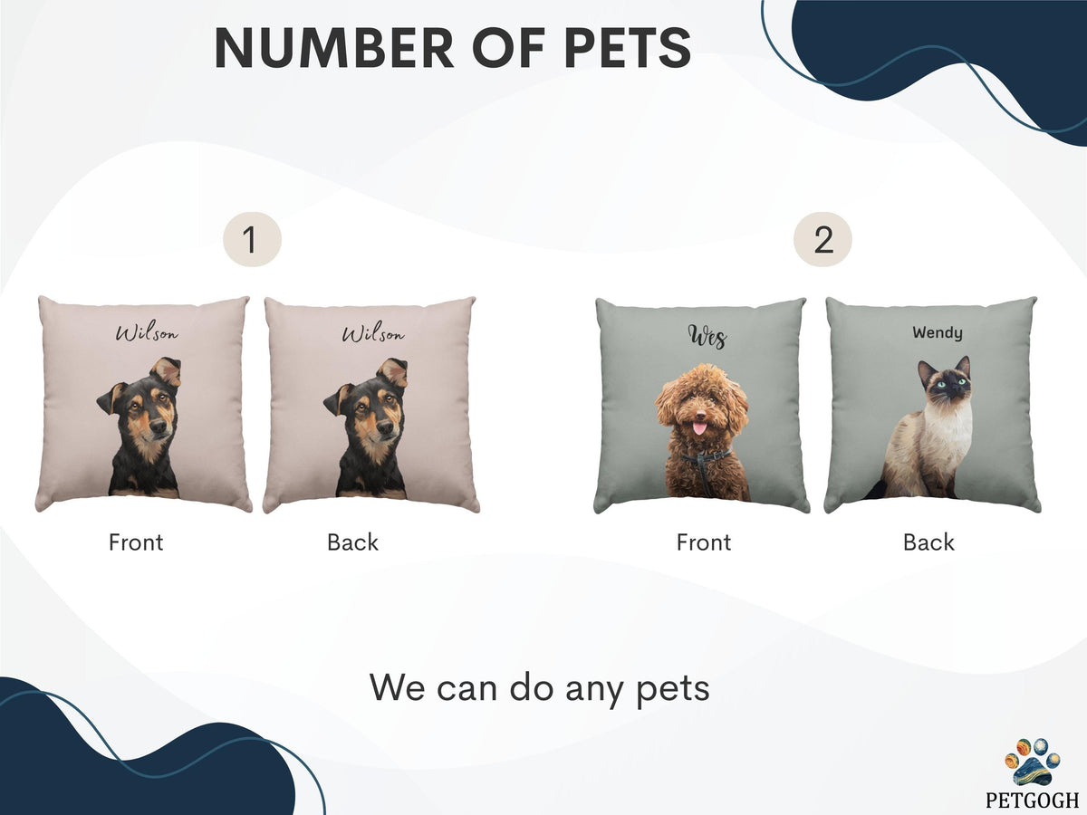 Custom Pet Pillow Using Pet Photo & Name — photo 5 of 11