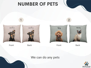 Custom Pet Pillow Using Pet Photo & Name — photo 7 of 11