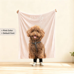 Custom Throw Blanket with Pet Photo — photo 19 of 20