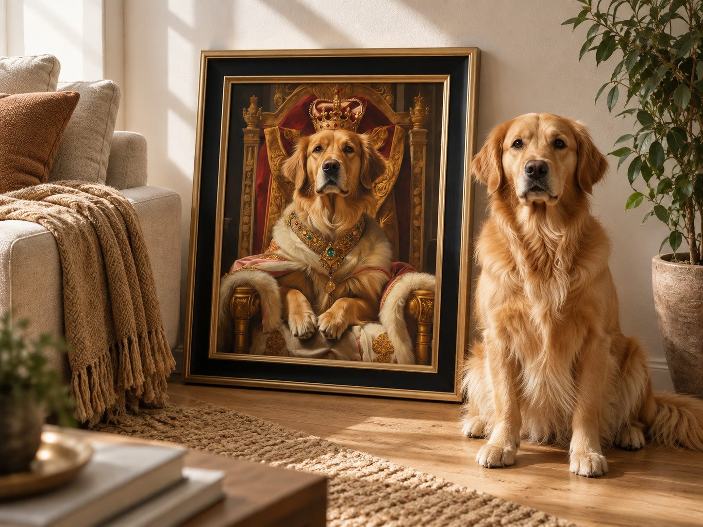 Your Pet, Painted Like Royalty