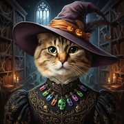 Wide Brim Witch