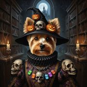Pumpkin Witch Hat