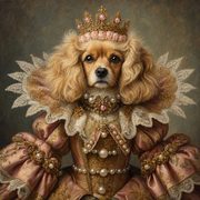 Gilded Ruff Lady
