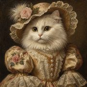 Rose Bonnet Lady
