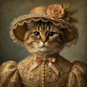 Wheat Bonnet Lady
